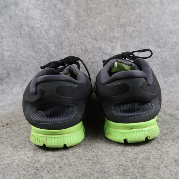 Nike Shoes Mens 8.5 Athletic Trainer Free 4.0 Running Active Sneaker Black Green - Picture 6 of 15